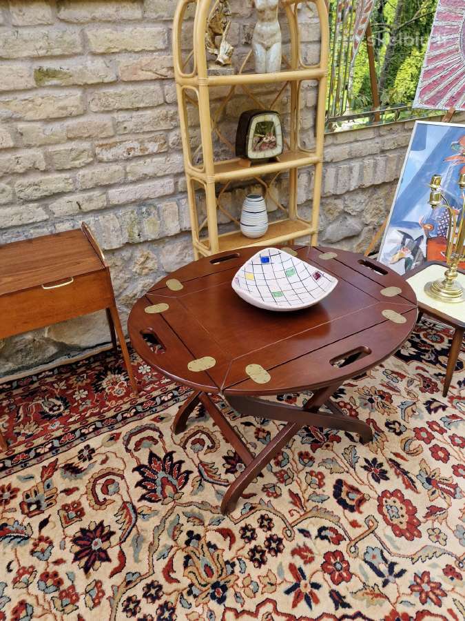 Vintažinis mid century kavos staliukas - nuotraukos Nr. 14