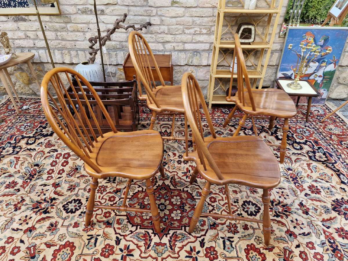 Vintažinės mid century Windsoro kėdės