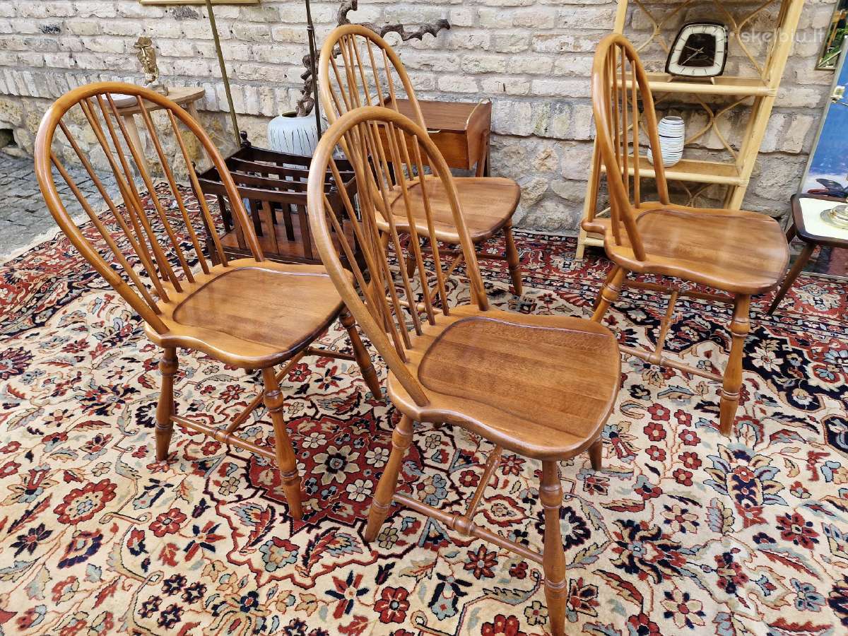 Vintažinės mid century Windsoro kėdės - nuotraukos Nr. 3