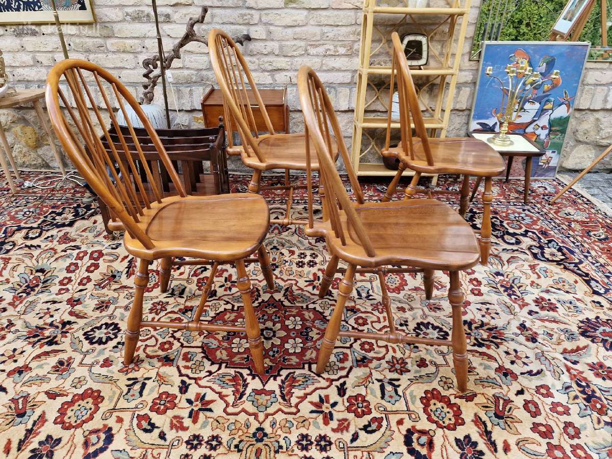 Vintažinės mid century Windsoro kėdės - nuotraukos Nr. 5