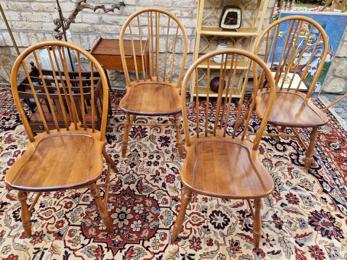 Vintažinės mid century Windsoro kėdės - nuotraukos Nr. 6