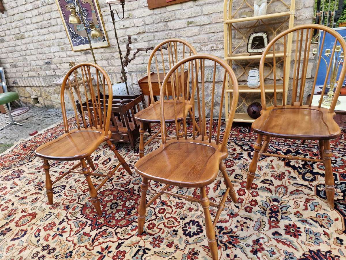 Vintažinės mid century Windsoro kėdės - nuotraukos Nr. 11