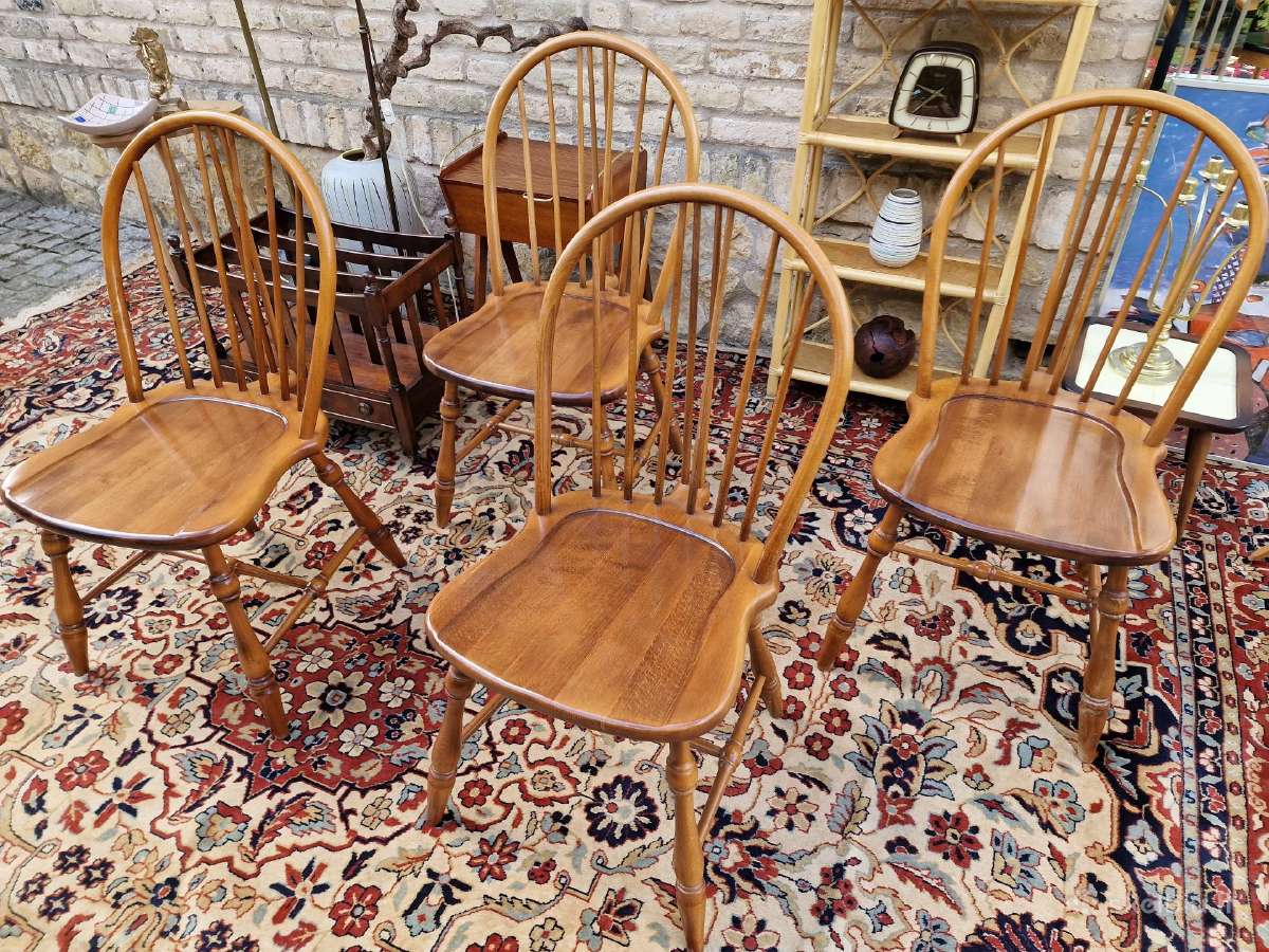 Vintažinės mid century Windsoro kėdės - nuotraukos Nr. 12