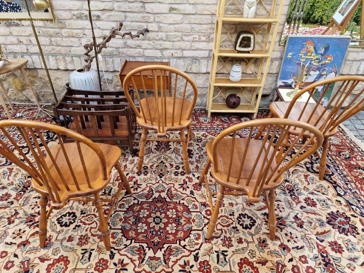 Vintažinės mid century Windsoro kėdės - nuotraukos Nr. 14
