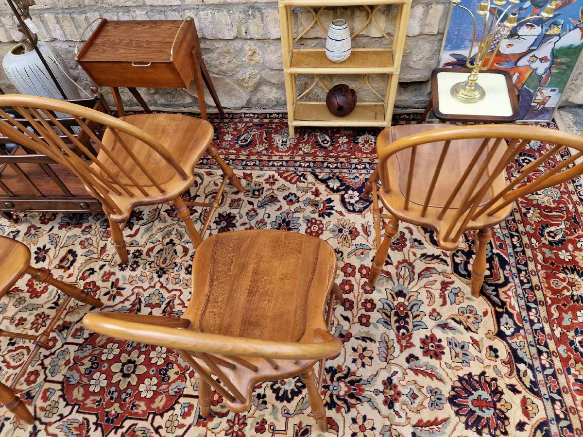 Vintažinės mid century Windsoro kėdės - nuotraukos Nr. 16