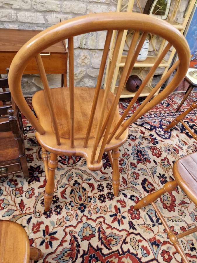 Vintažinės mid century Windsoro kėdės - nuotraukos Nr. 19
