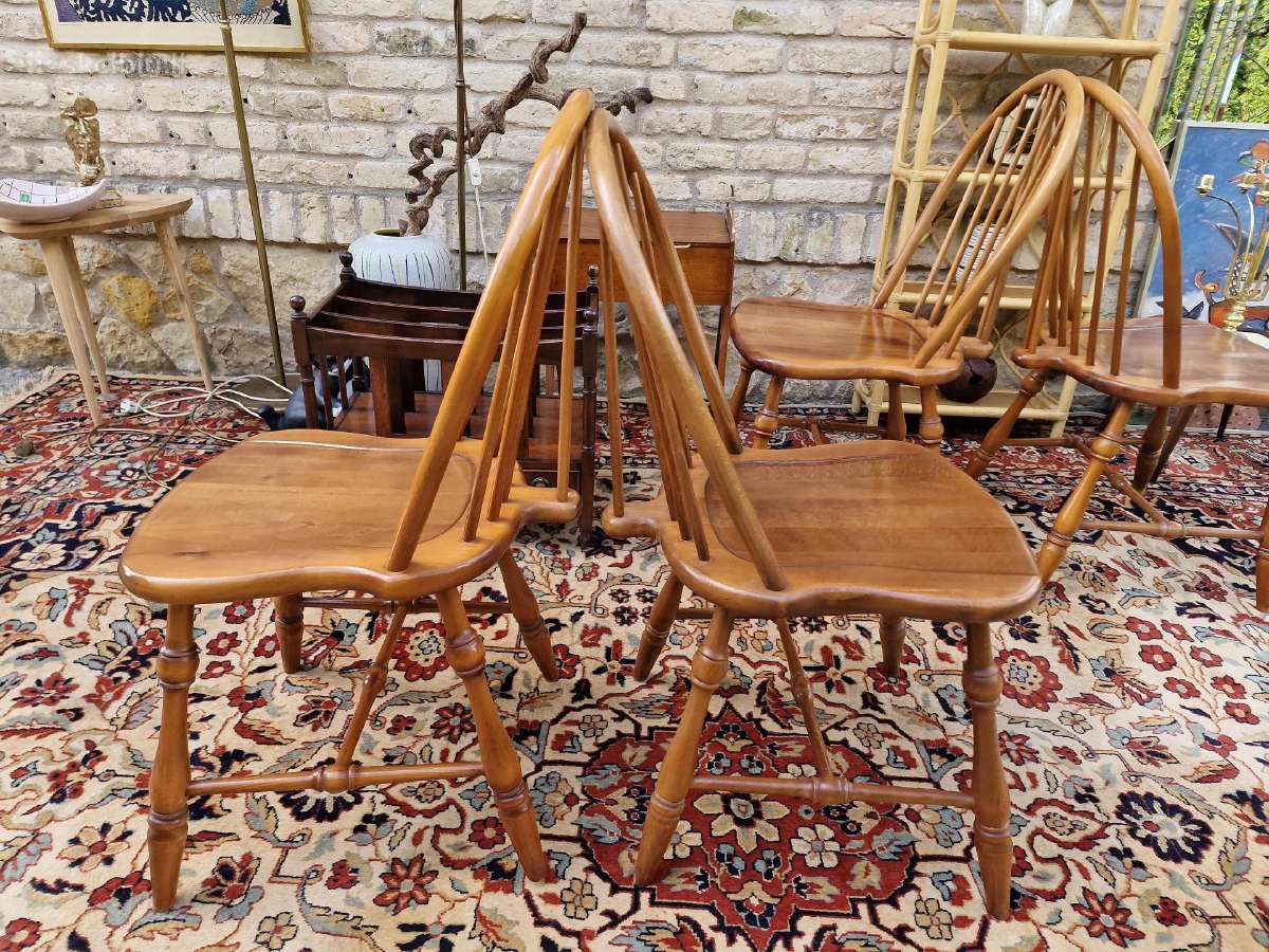 Vintažinės mid century Windsoro kėdės - nuotraukos Nr. 21