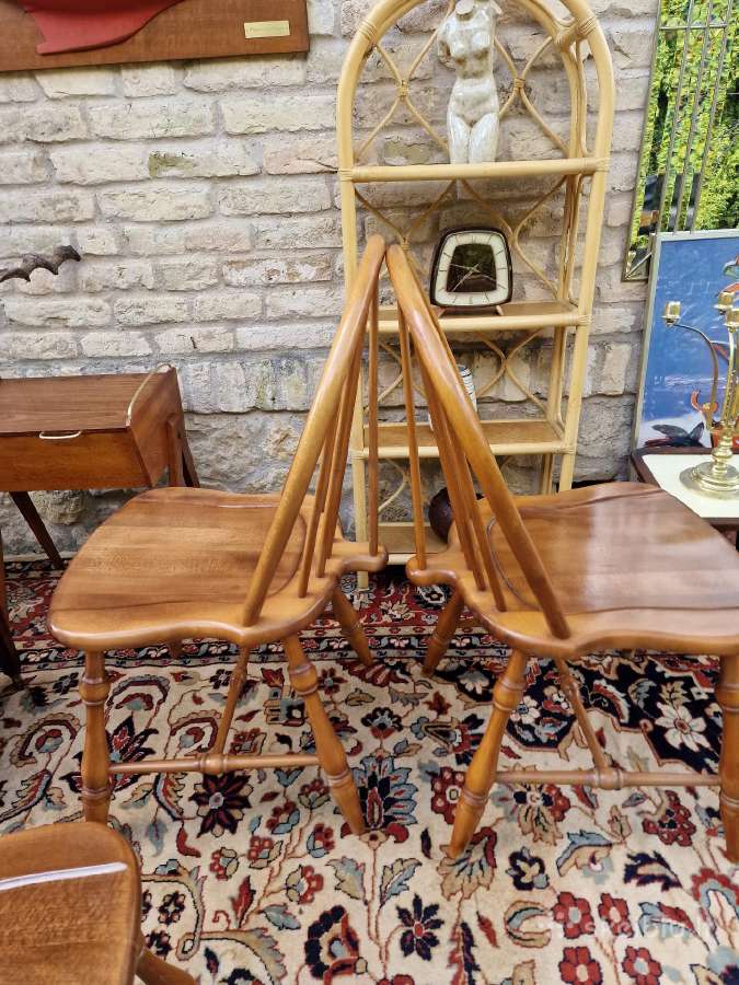 Vintažinės mid century Windsoro kėdės - nuotraukos Nr. 23