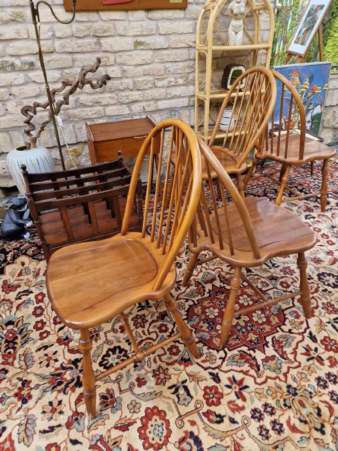 Vintažinės mid century Windsoro kėdės - nuotraukos Nr. 27