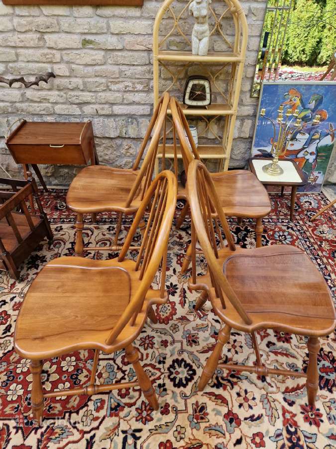 Vintažinės mid century Windsoro kėdės - nuotraukos Nr. 28