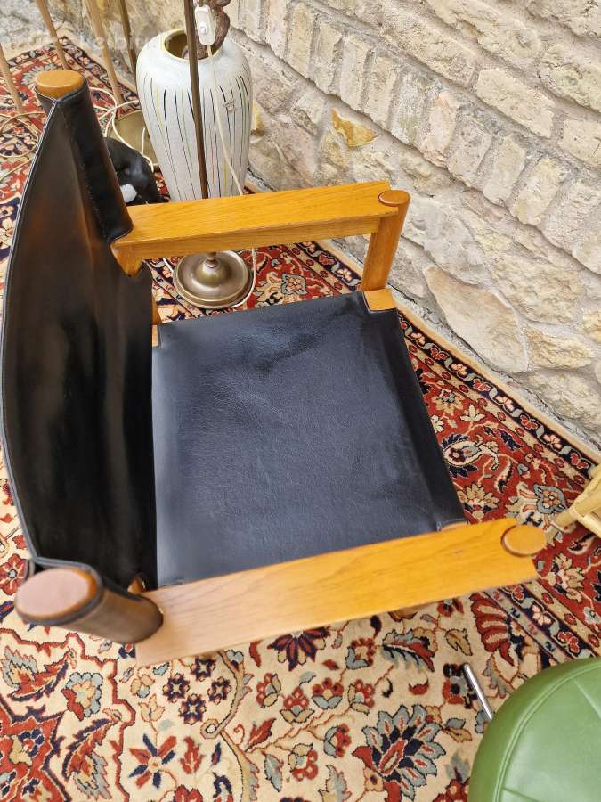 Vintažinis mid century krėslas - nuotraukos Nr. 6