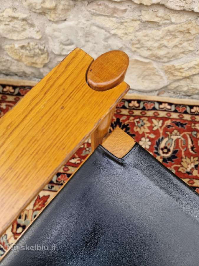 Vintažinis mid century krėslas - nuotraukos Nr. 8