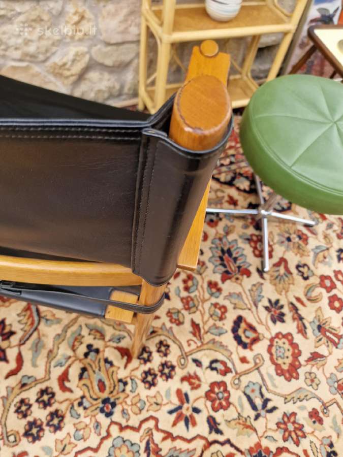 Vintažinis mid century krėslas - nuotraukos Nr. 9