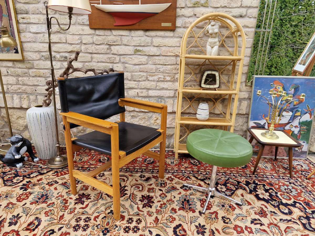 Vintažinis mid century krėslas - nuotraukos Nr. 15