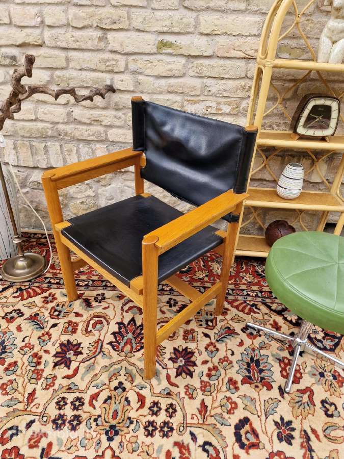 Vintažinis mid century krėslas - nuotraukos Nr. 17