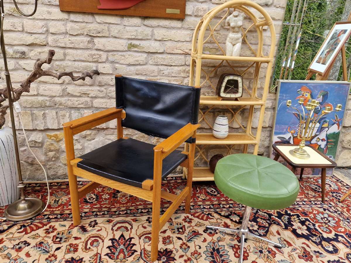 Vintažinis mid century krėslas - nuotraukos Nr. 21