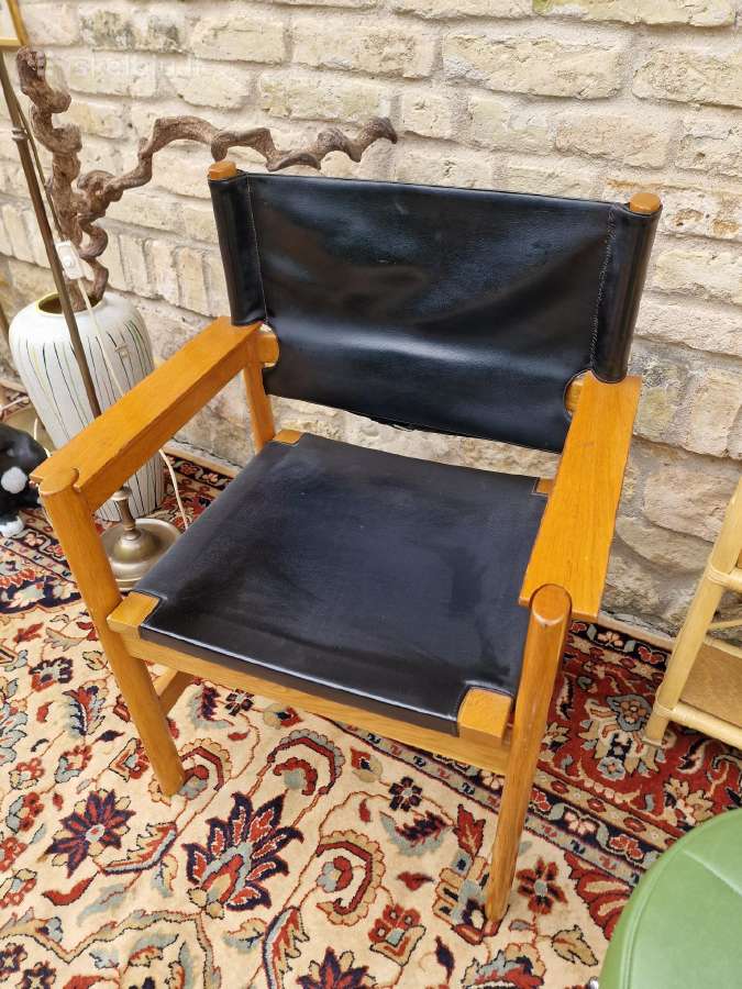 Vintažinis mid century krėslas - nuotraukos Nr. 27