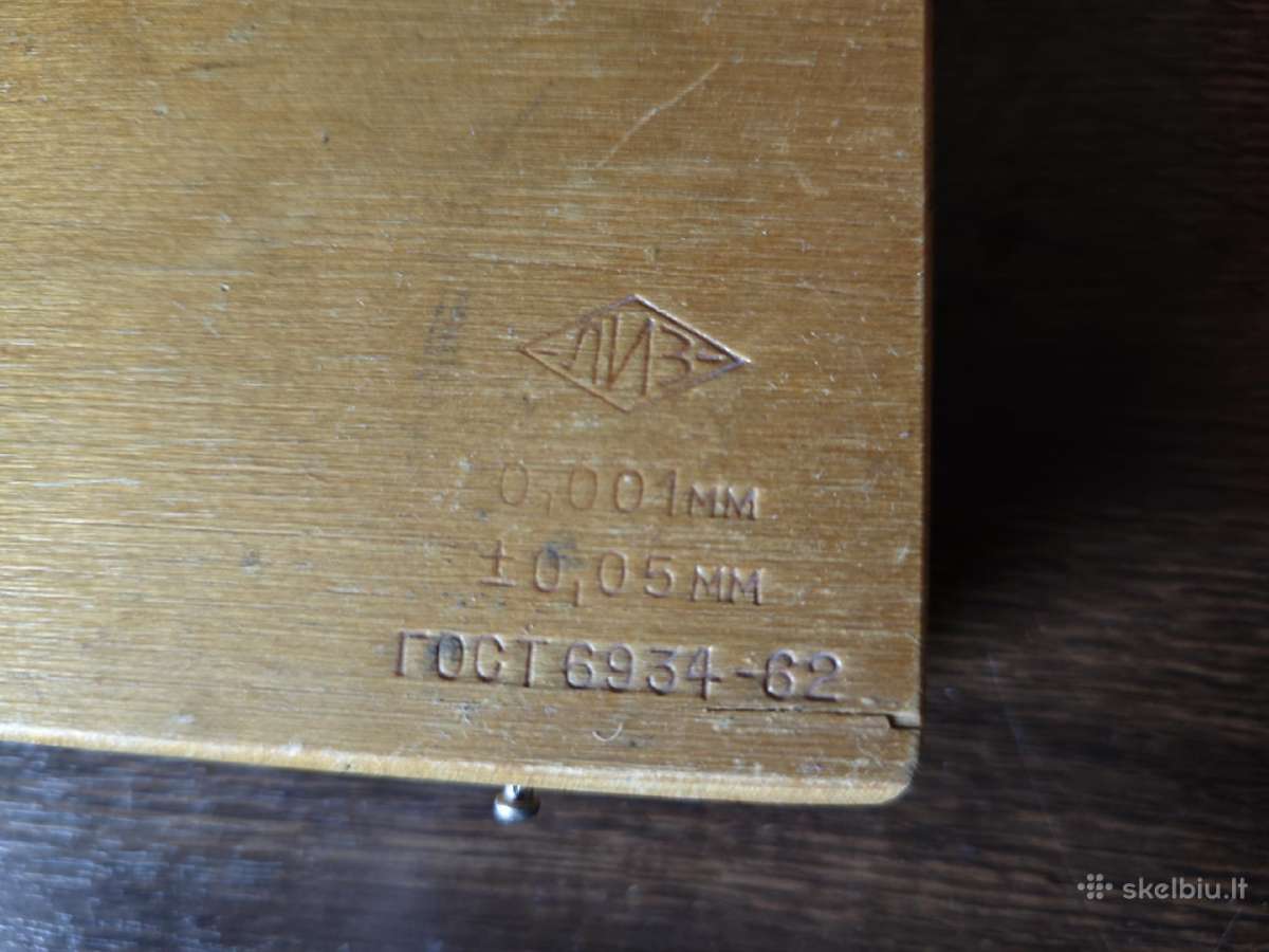 Stalo įrankių dėžė medinė retro - nuotraukos Nr. 5