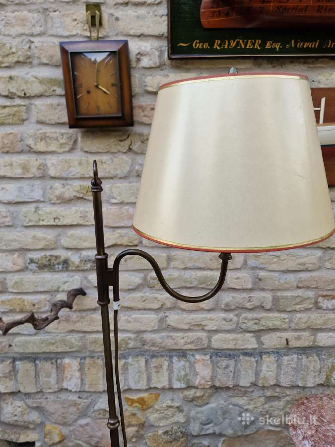 Vintažinis mid century Art Nouveau st. toršeras