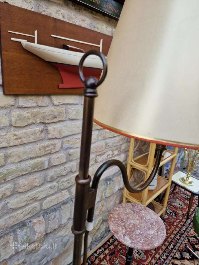 Vintažinis mid century Art Nouveau st. toršeras - nuotraukos Nr. 7