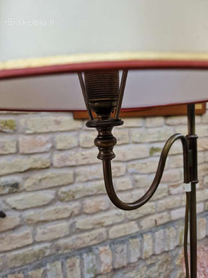 Vintažinis mid century Art Nouveau st. toršeras - nuotraukos Nr. 12