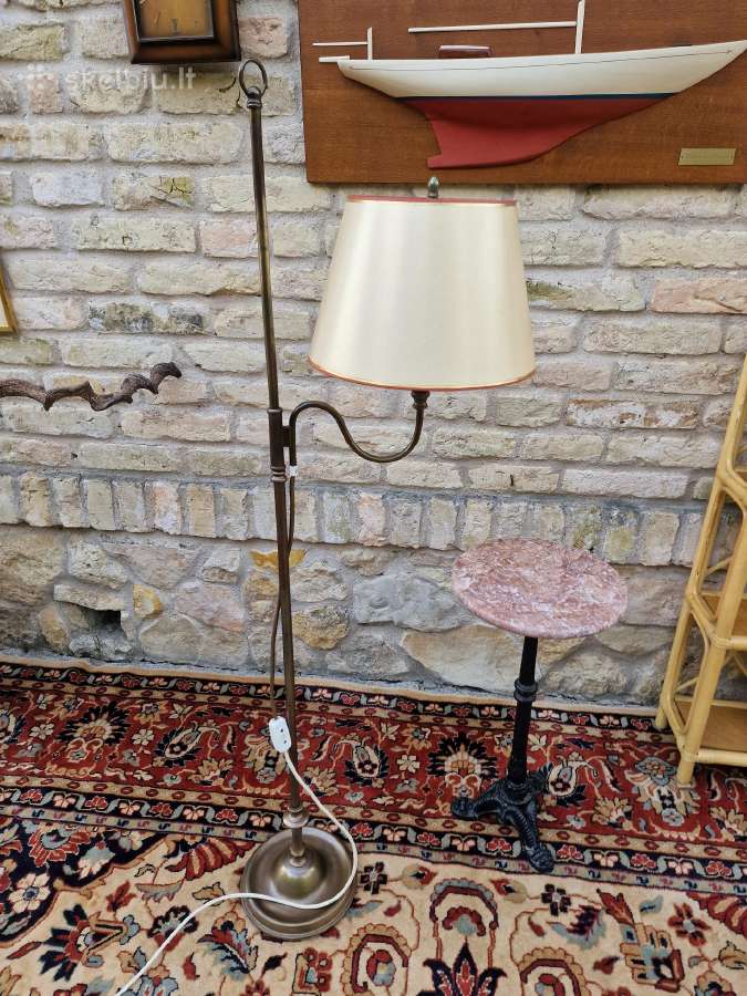 Vintažinis mid century Art Nouveau st. toršeras - nuotraukos Nr. 21