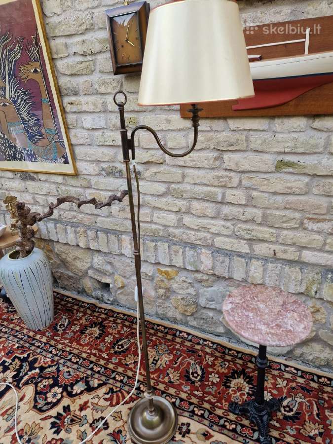 Vintažinis mid century Art Nouveau st. toršeras - nuotraukos Nr. 25