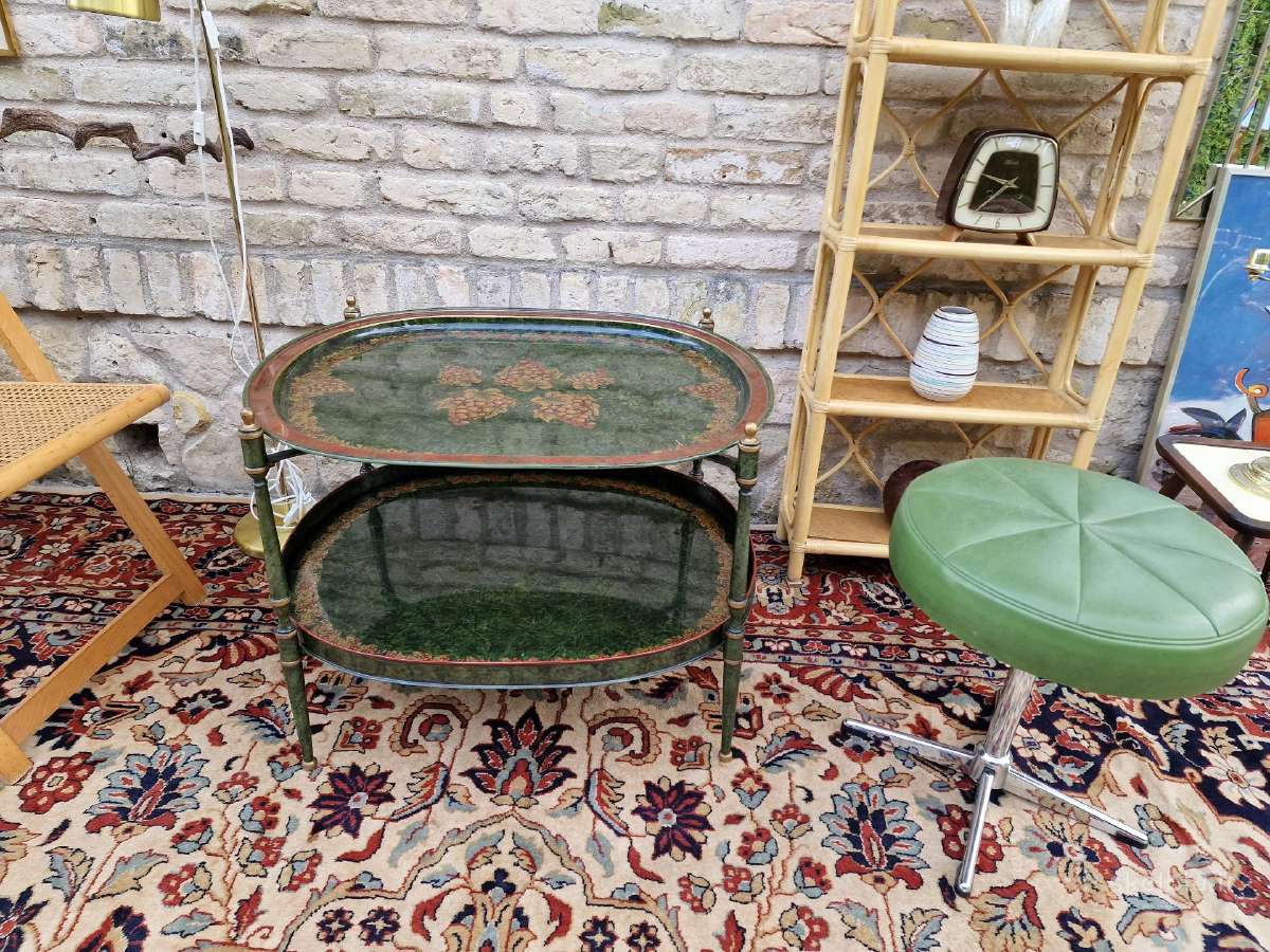 Vintažinis mid century serviravimo staliukas - nuotraukos Nr. 3