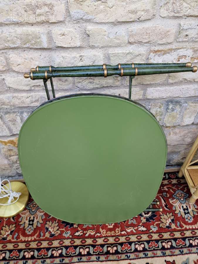 Vintažinis mid century serviravimo staliukas - nuotraukos Nr. 19