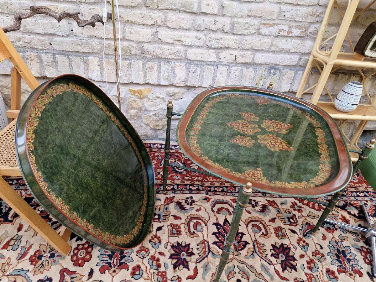 Vintažinis mid century serviravimo staliukas - nuotraukos Nr. 22