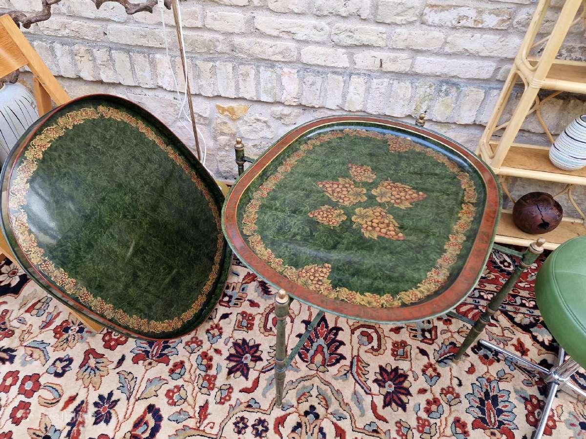 Vintažinis mid century serviravimo staliukas - nuotraukos Nr. 23