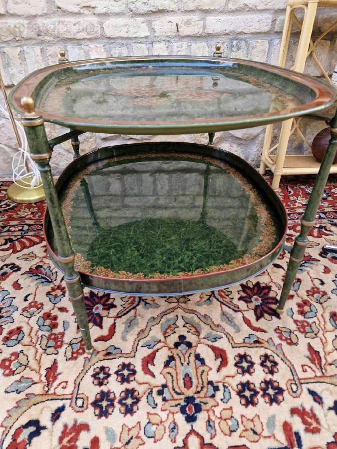 Vintažinis mid century serviravimo staliukas - nuotraukos Nr. 26