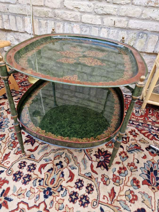 Vintažinis mid century serviravimo staliukas - nuotraukos Nr. 36