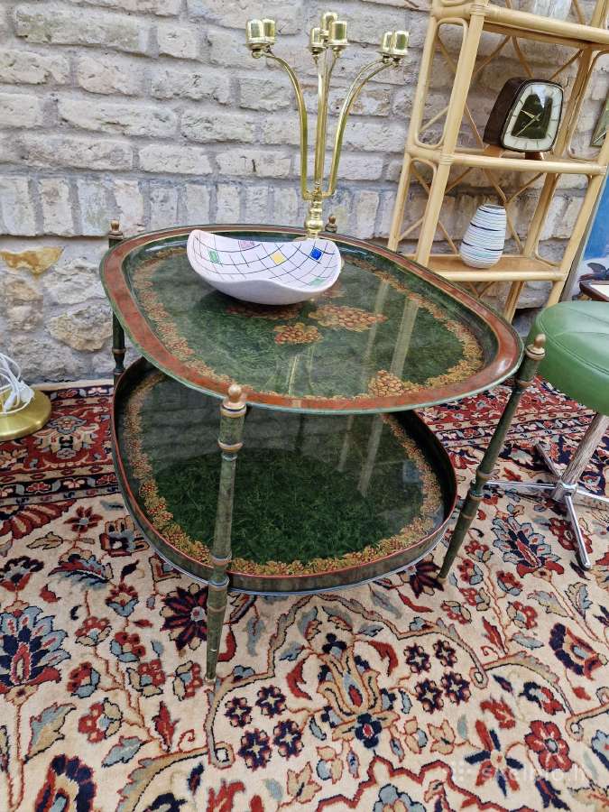 Vintažinis mid century serviravimo staliukas - nuotraukos Nr. 37