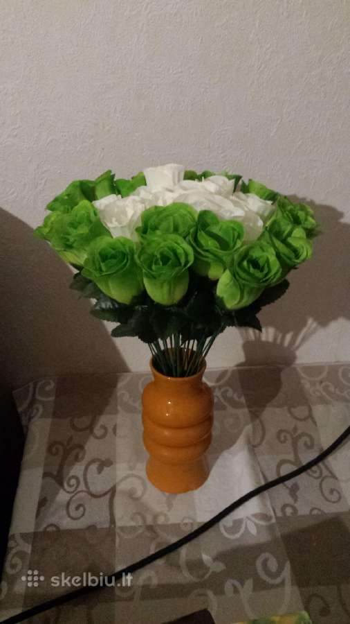 Dirbtinu roziu puokste. Nesiunciu! 27 rozes - nuotraukos Nr. 7