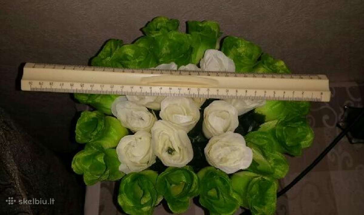 Dirbtinu roziu puokste. Nesiunciu! 27 rozes - nuotraukos Nr. 14