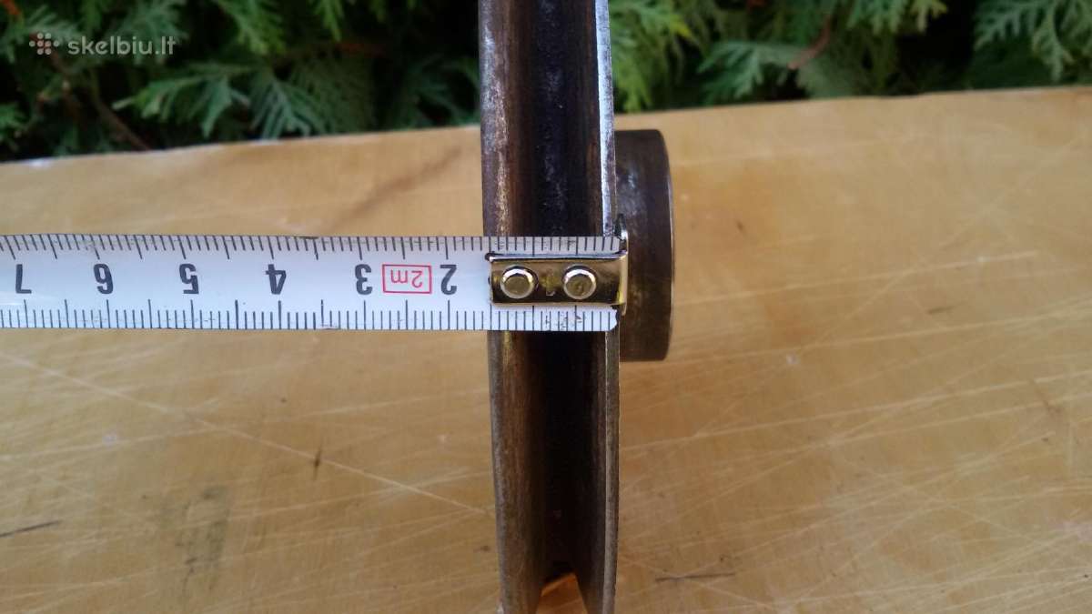 Skriemulys metalinis 13cm škivas - nuotraukos Nr. 5