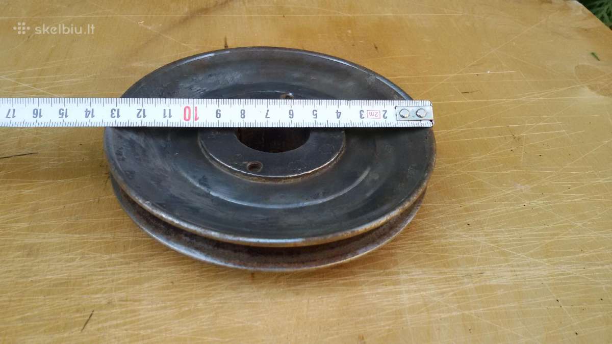 Skriemulys metalinis 13cm škivas - nuotraukos Nr. 2