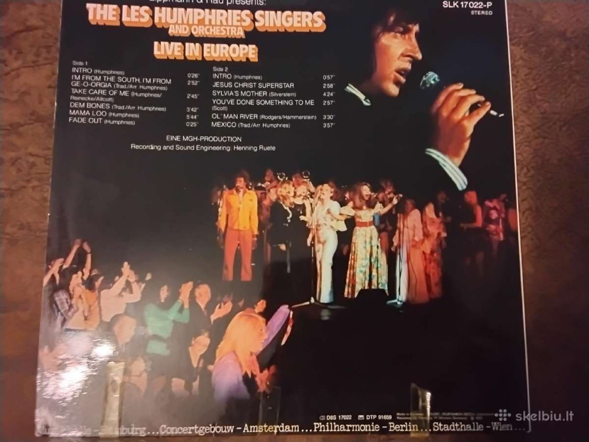 The Les Humphries Singers dvi plokštelės - nuotraukos Nr. 4