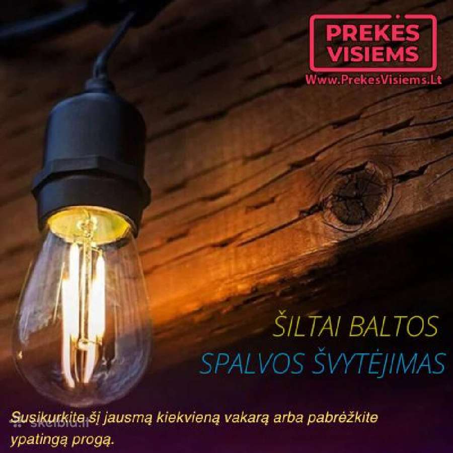 LED lempučių girliandos rinkinys - nuotraukos Nr. 2