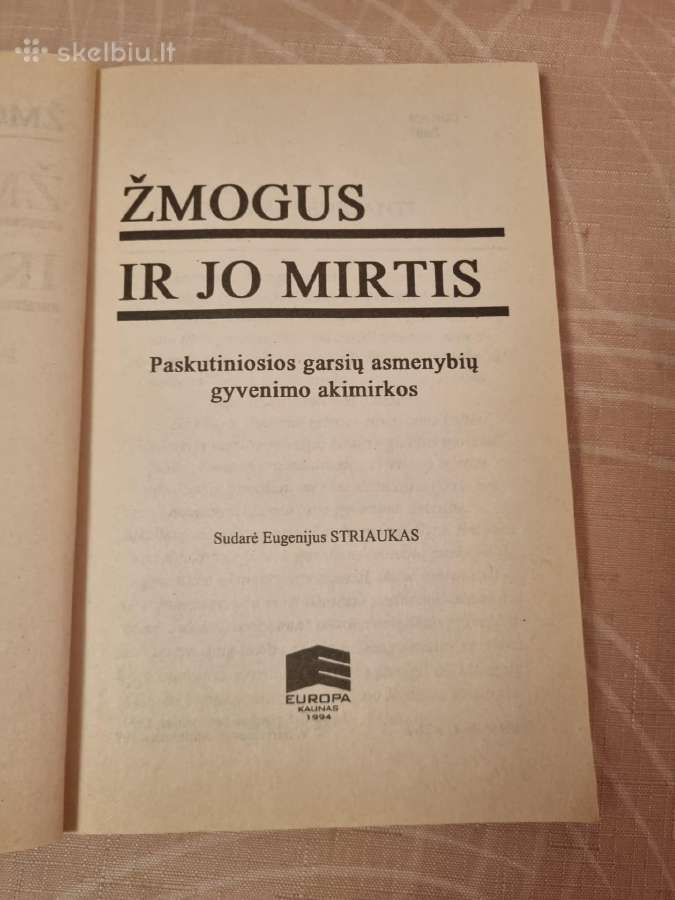 Žmogus ir jo mirtis - nuotraukos Nr. 2