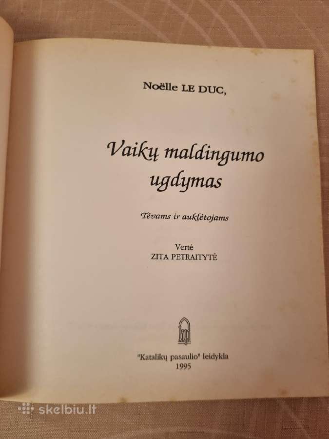Vaikų maldingumo ugdymas - nuotraukos Nr. 2