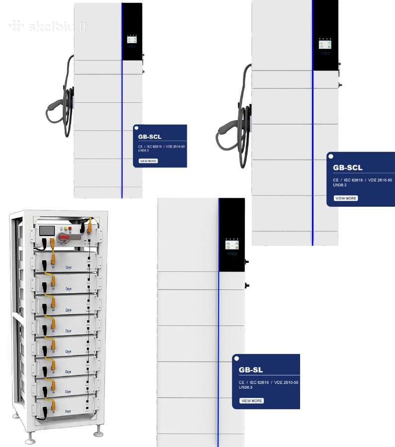 Deye, Heckman, Solis, kaupikliai nuo 15kw Lv-hv - nuotraukos Nr. 2