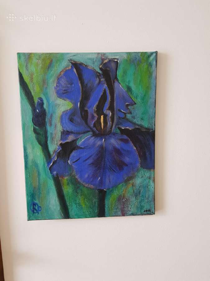 Paveikslas Indigo vilkdalgis