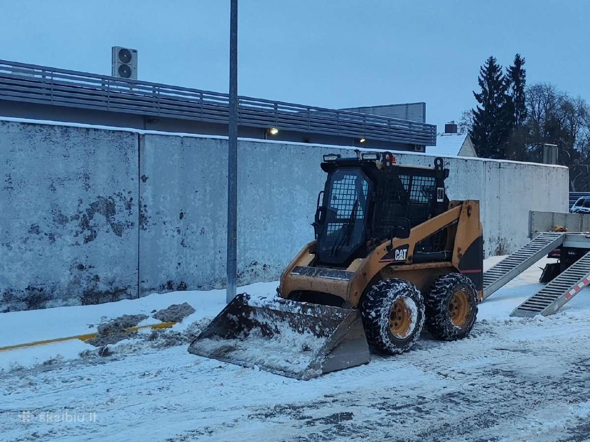 Mini ekskavatoriaus ir Bobcat darbai - nuotraukos Nr. 17