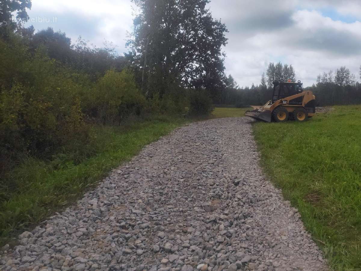 Mini ekskavatoriaus ir Bobcat darbai - nuotraukos Nr. 16