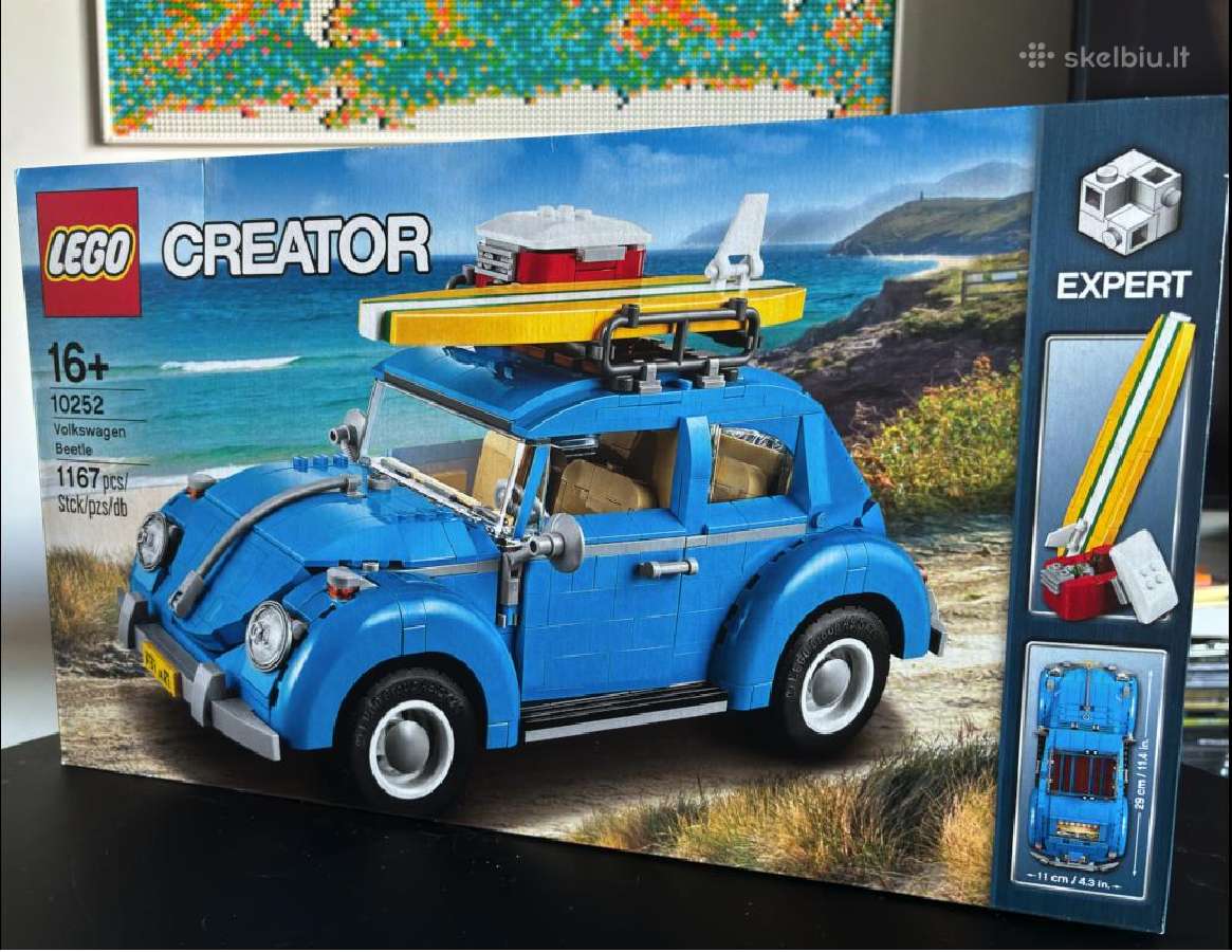 Lego Creator Volkswagen Beetle (10252) Naujas