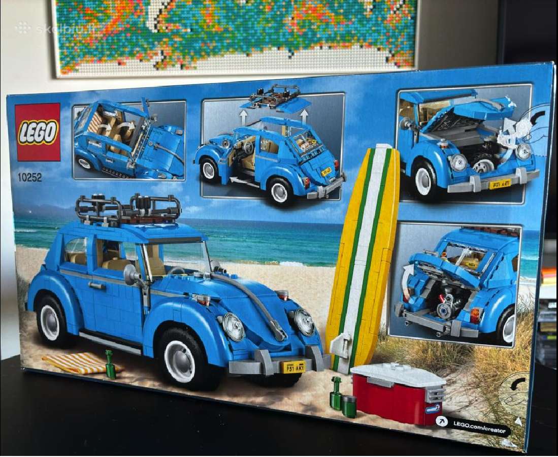 Lego Creator Volkswagen Beetle (10252) Naujas - nuotraukos Nr. 2