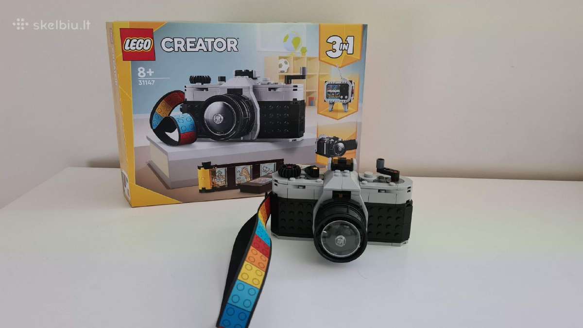 Lego® Creator 3in1 Retro fotoaparatas 31147