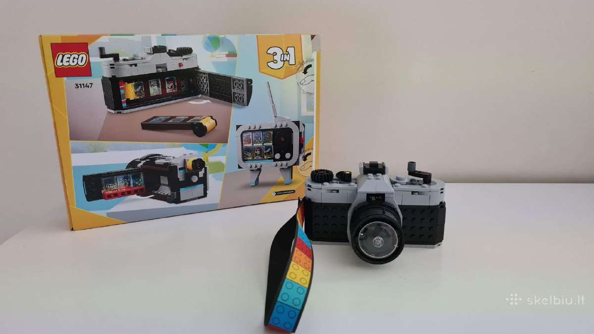 Lego® Creator 3in1 Retro fotoaparatas 31147 - nuotraukos Nr. 2